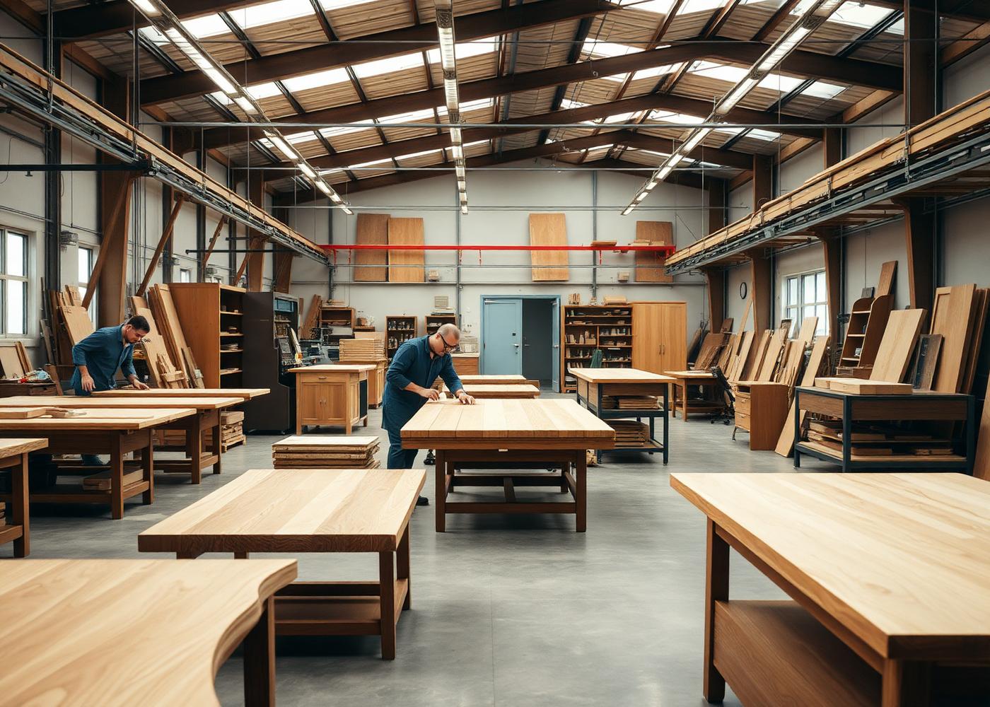 Mysore Plastic Furniture in Wholesale manufacturing unit with craftsmen finishing tables